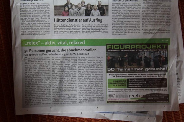 50 Personen gesucht, die Abnehmen wollen ;-)