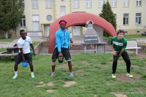 Athletiktraining Gemeinschaftsunterkunft