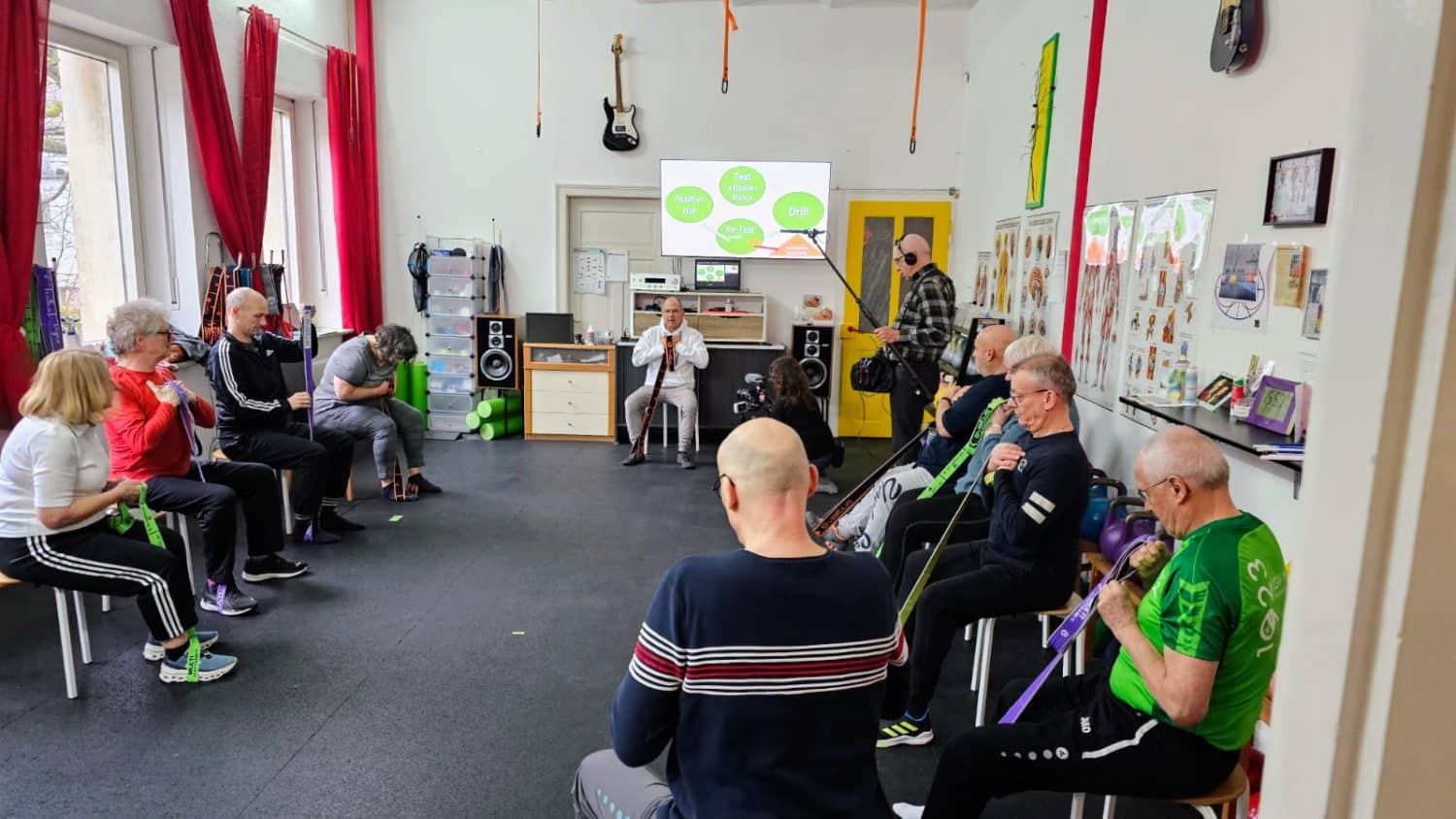 SWR Doc Fischer dreht bei Kettlebell Schwäbisch Gmünd