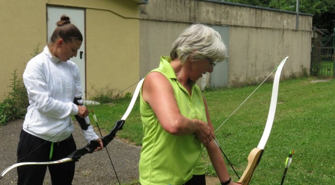 Run Archery Bogenlaufen Workshop für Sportlehrer